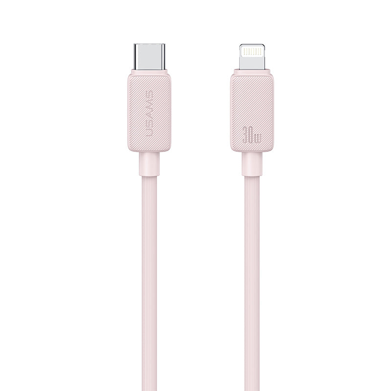 USAMS US-SJ702 3m Type-C to Lightning 30W Fast Charging Cable 480Mbps Data Cable USAMS US-SJ702 3m Type-C to Lightning 30W Fast Charging Cable 480Mbps Data Cable